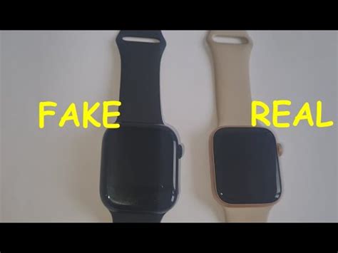 how to spot a fake apple watch series 7|are apple watches real or false.